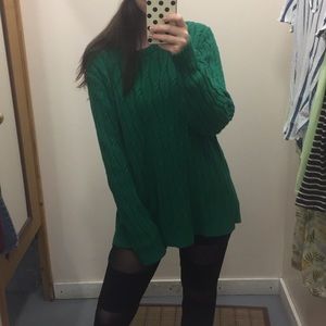 Beautiful green Land’s End sweater!